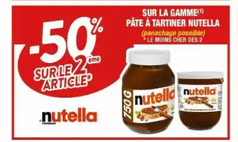 Cora x Carrefour La gamme pâte à tartiner nutella offre