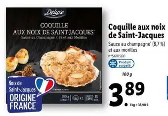 Lidl Coquille Aux Noix De Saint-Jacques offre