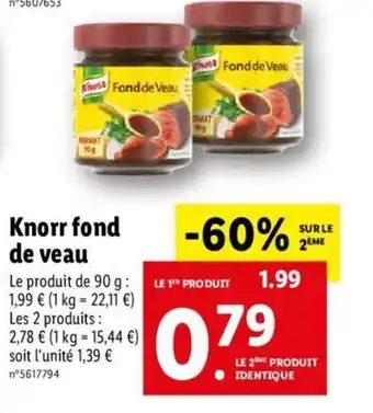 Knorr Fond De Veau