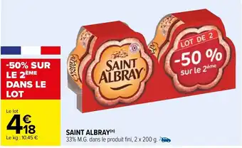 Carrefour Market Saint albray offre