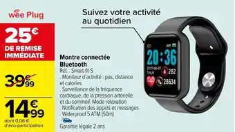 Montre connectée bluetooth