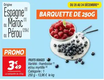 Netto Fruits rouges offre