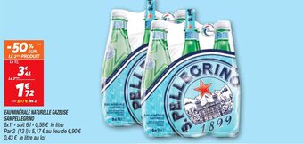 Netto Eau minérale naturelle gazeuse SAN PELLEGRINO offre