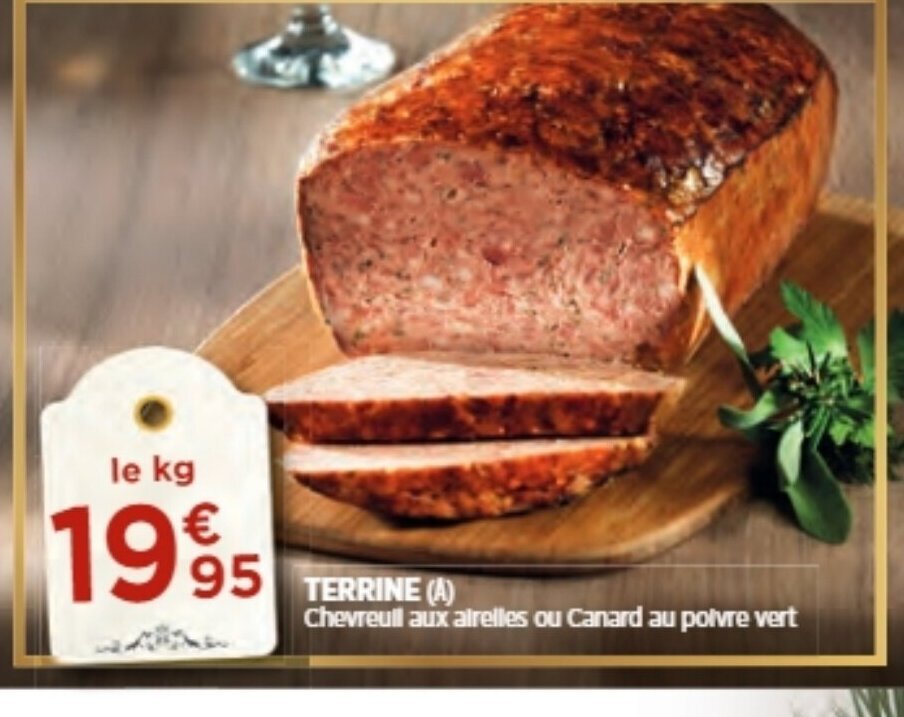 Promo Terrine chez Bi1