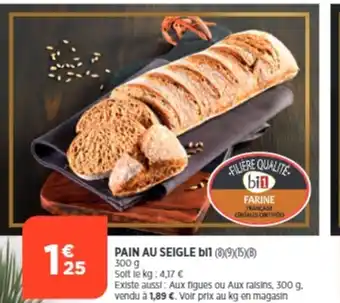 Bi1 Pain Au Seigle bi1 offre