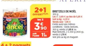 Bi1 Bretzels de Noel offre