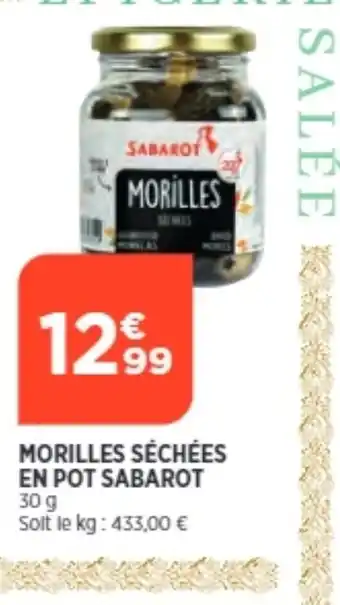 Morilles Séchées En Pot Sabarot