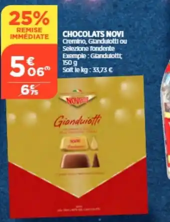 Bi1 Chocolats Novi offre