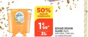 Bi1 Bougie Design Glade offre