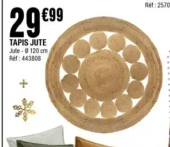 La Foir'Fouille Tapis Jute offre