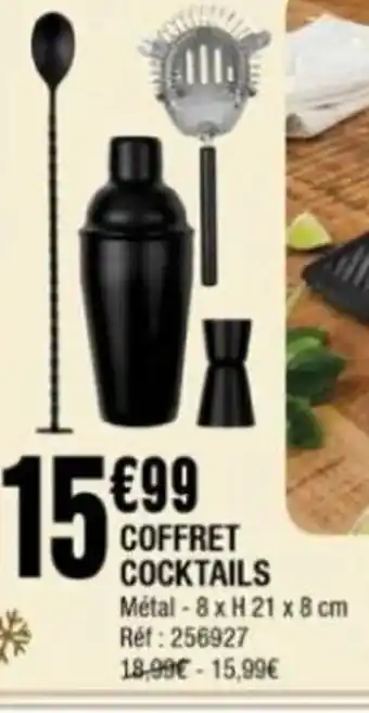 La Foir'Fouille Coffret Cocktails offre