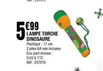 Lampe Torche Dinosaure