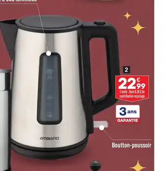 ALDI Bouilloire offre