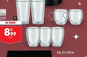 ALDI Verre A Double Paroi offre