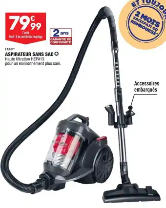 ALDI Aspirateur Sans Sac offre