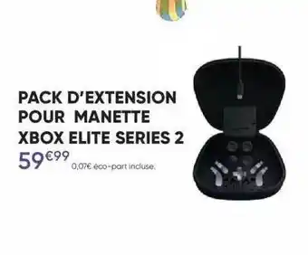 Pack d'extension pour manette xbox elite series 2