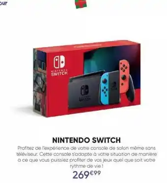 Fnac Nintendo switch offre