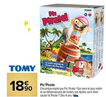 Pic'pirate tomy