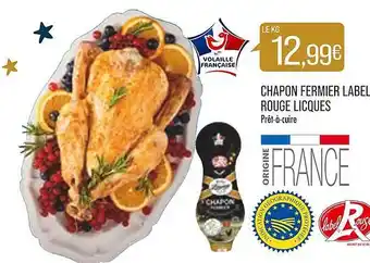 Match Chapon fermier label rouge licques offre