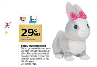 Betsy, mon petit lapin