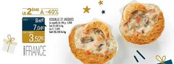 Match Coquille st jacques offre