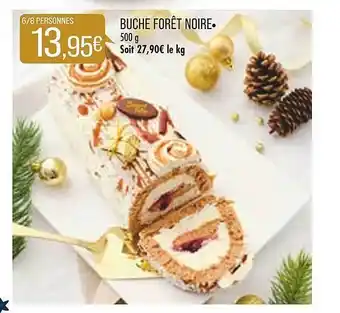Match Bûche forêt noire offre