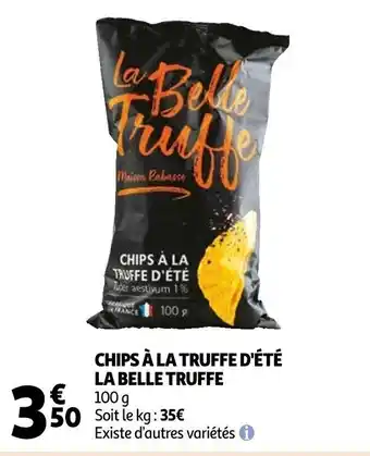 Auchan Chips à la truffe d'été LA BELLE TRUFFE offre