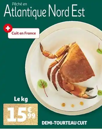 Auchan Demi-tourteau cuit offre