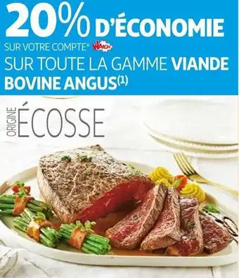 Auchan Viande bovine angus offre