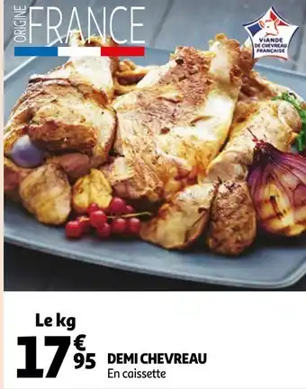 Auchan Demi chevreau offre