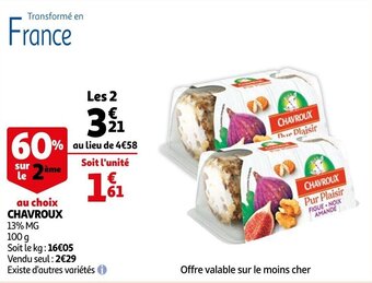 Auchan Chavroux offre