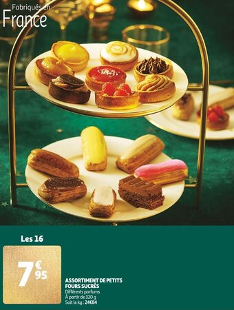 Auchan Assortiment de petits fours sucrés offre