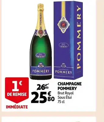 Auchan Champagne Pommery offre