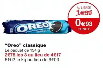 Oreo classique