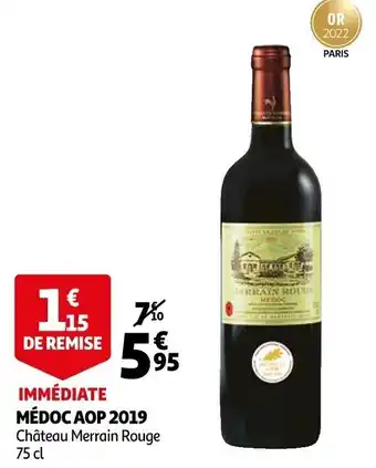 Auchan Medoc AOP 2019 offre