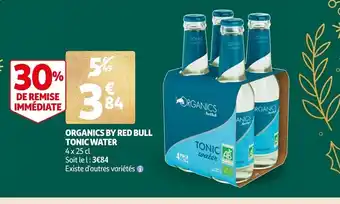 Auchan Organics By Red Bull Tonic Water offre