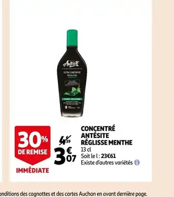 Concentré Antésite Réglisse Menthe