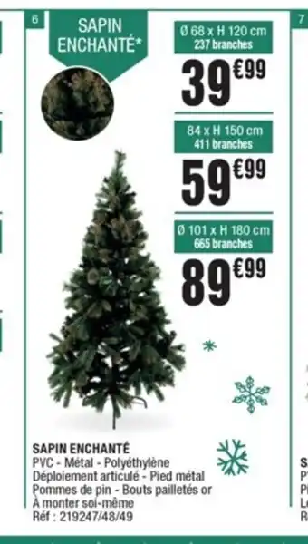 La Foir'Fouille Sapin Enchante offre