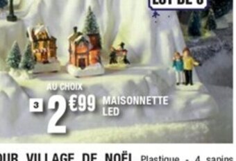 La Foir'Fouille Maisonnette Led offre