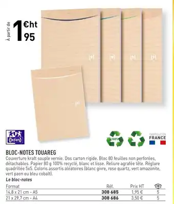 Bloc-Notes Touareg