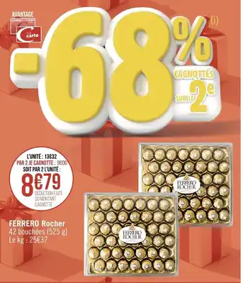 Géant Casino Ferrero rocher offre