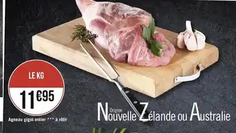 Géant Casino Agneau gigot entier offre
