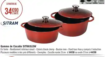 Géant Casino Gamme de Cocotte Sitraslow offre