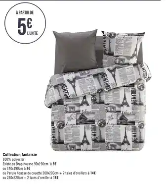 Géant Casino Collection fantaisie offre