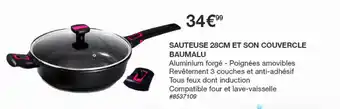 Sauteuse 28cm Et Son Couvercle Baumalu