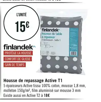 Housse De Repassage Actove T1