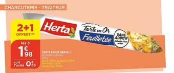 Bi1 Tarte En Or Herta offre
