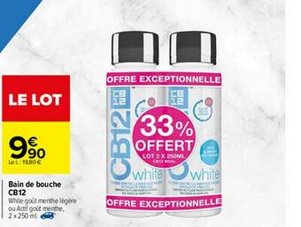 Carrefour Bain De Bouche Cb12 offre