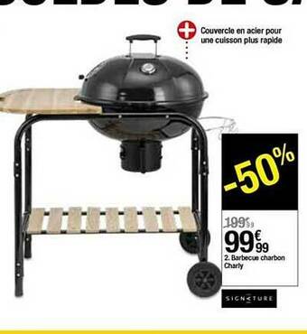 BUT Barbecue Charbon Charly Signature offre