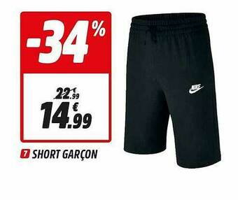 Intersport Short Garçon Nike offre